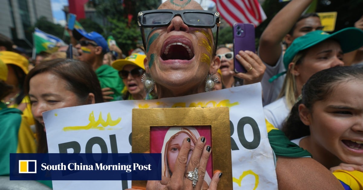 Supporters of ex-president Bolsonaro rally across Brazil against Lula