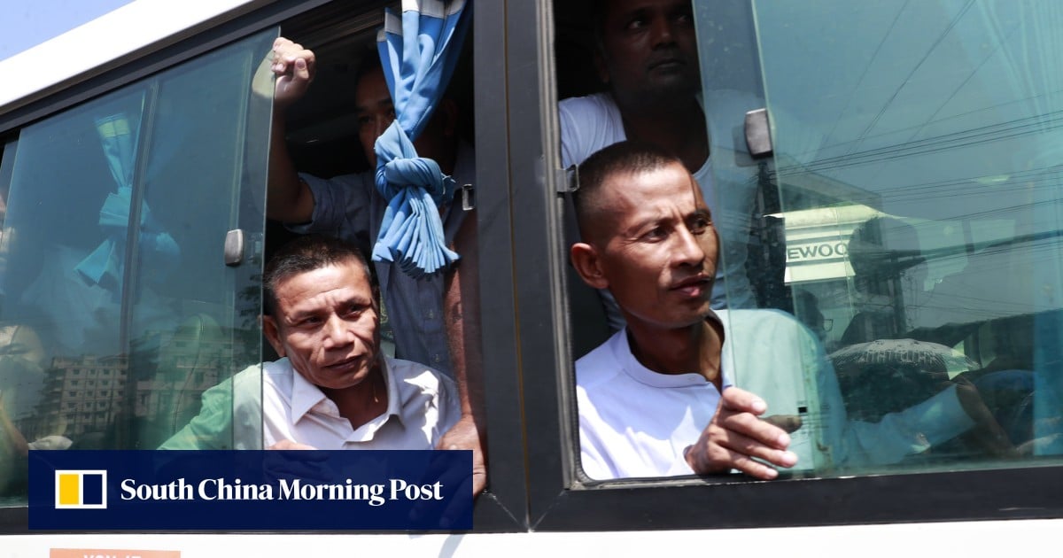 Myanmar convicts charged as ‘terrorists’ by junta freed in mass amnesty