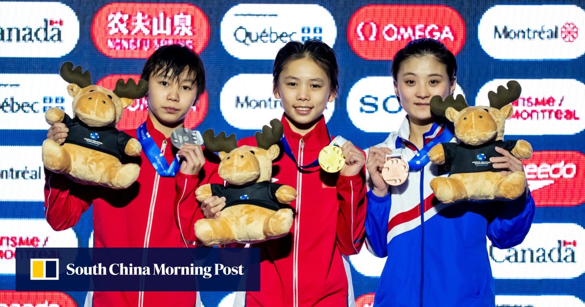 Chinese diving pipeline spills out 2 teens already being hailed as future champs