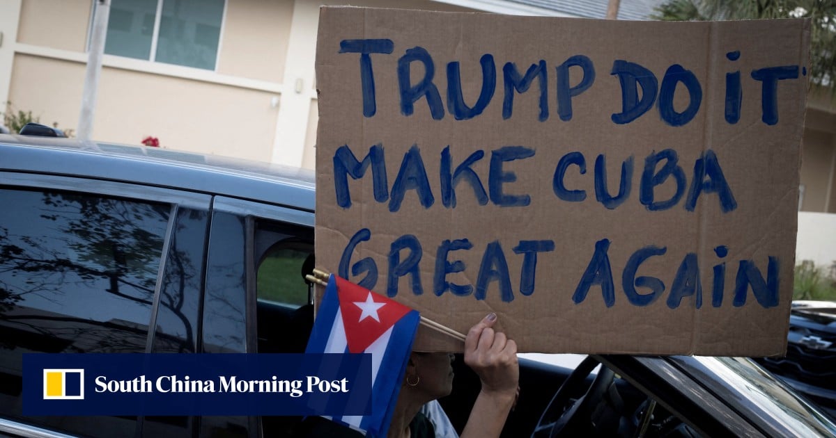 Trump says Cuba is going to ‘fall pretty soon’