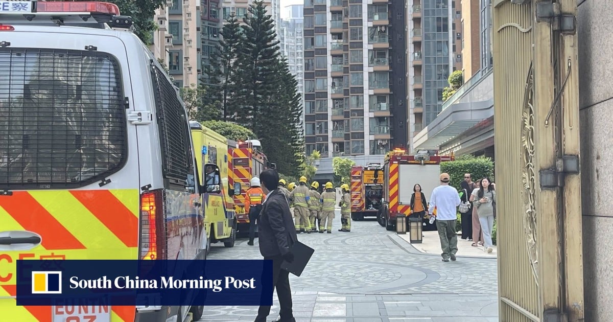 Woman flees Hong Kong flat blaze after alleged knife attack by husband