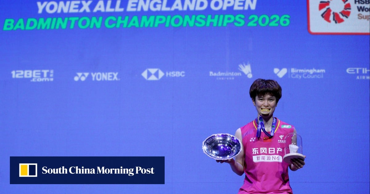 China’s Wang says resilience key to stunning win over world No 1 An in All England final
