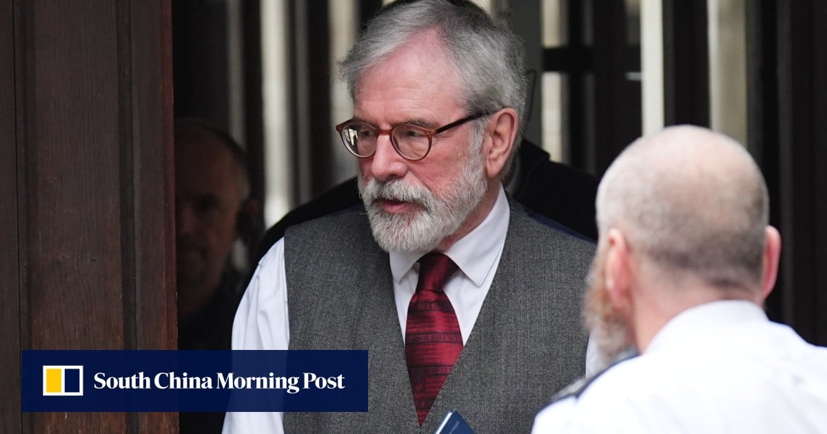 Northern Ireland’s Gerry Adams in UK court for trial over IRA bombings
