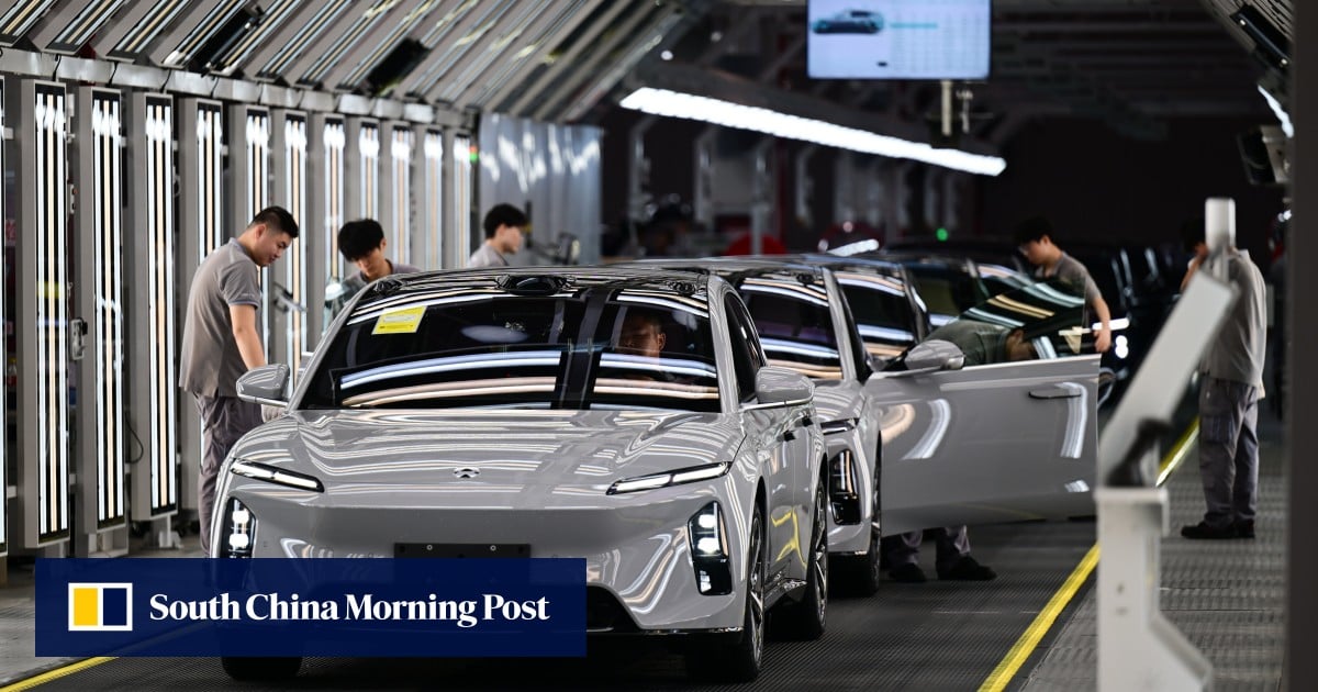 Chinese EV maker Nio forecasts surge in deliveries after first quarterly profit - South China Morning Post by Themis Qi