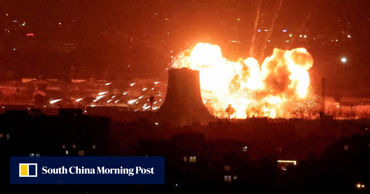 WHO warns of toxic ‘black rain’ in Iran after strikes on oil facilities