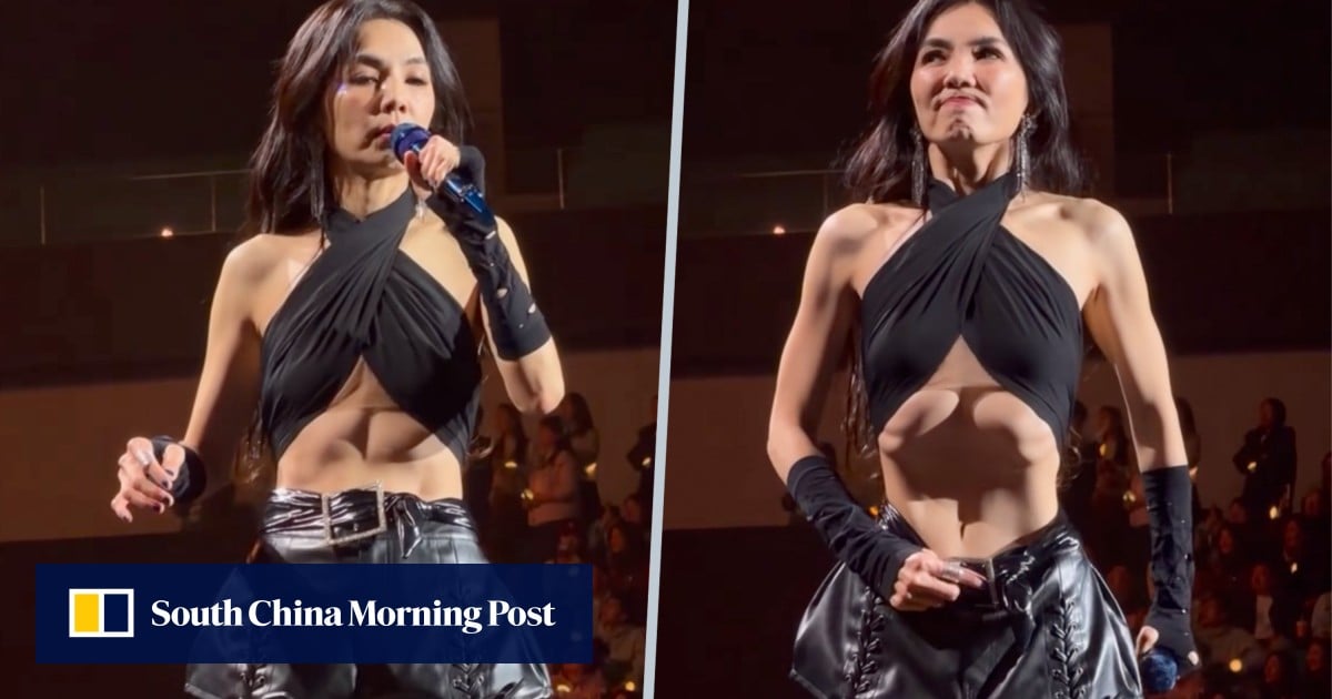 Debate as Taiwan singer shows popular ‘vacuum belly’ method to lose weight