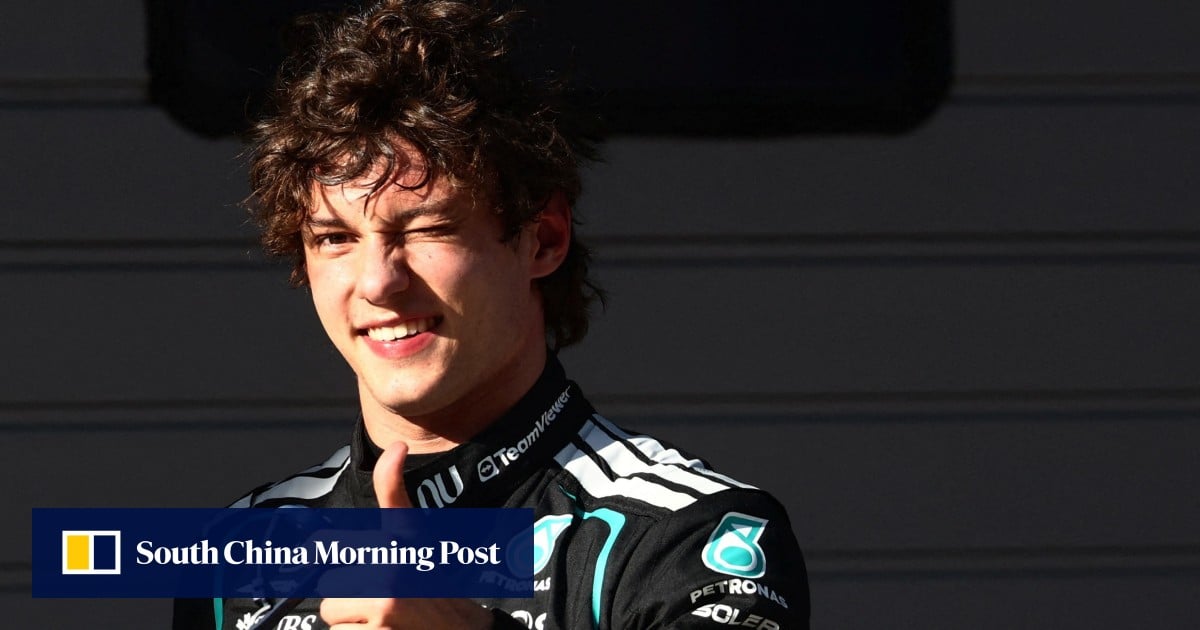 Chinese Grand Prix: Mercedes’ Kimi Antonelli youngest to take Formula 1 pole position