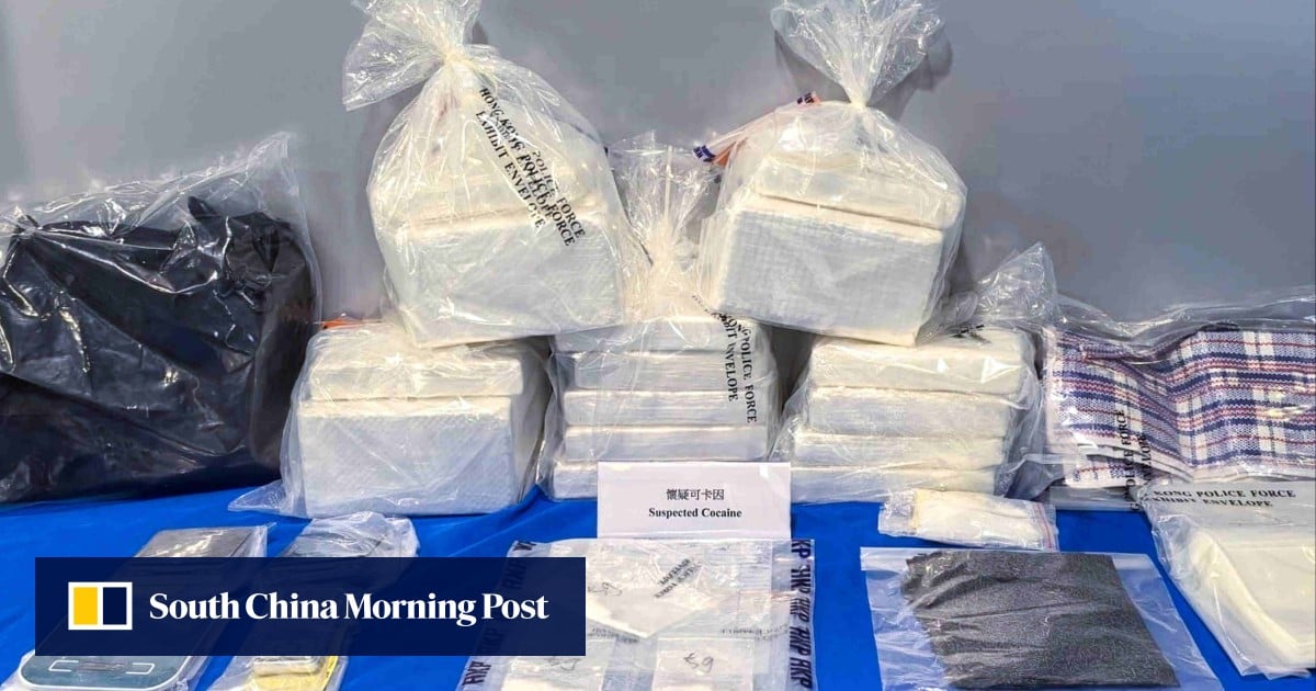 Hongkonger, 28, held as HK$20 million of suspected cocaine seized in village house
