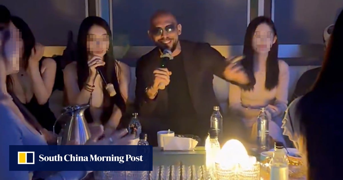 Online influencers Andrew and Tristan Tate seen partying in Hong Kong