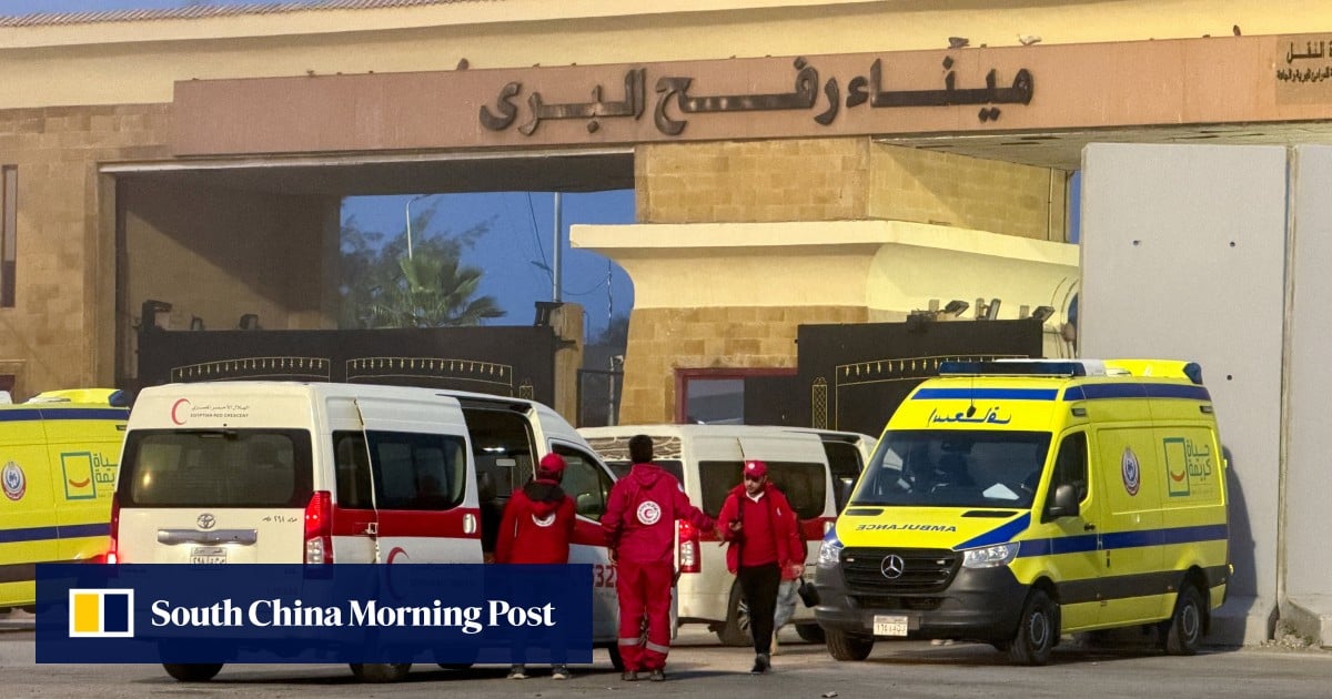 Gaza’s Rafah crossing to open on Wednesday ‘for limited movement of people’, Israel says