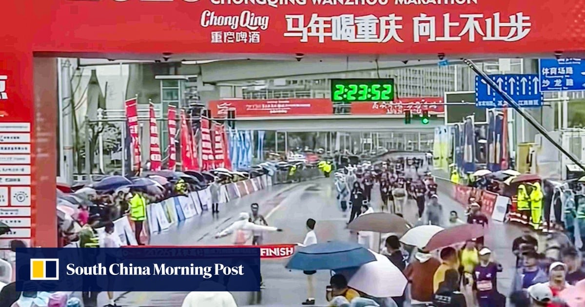 Chinese race official handed 1 year ban after mistakenly pushing winner off course