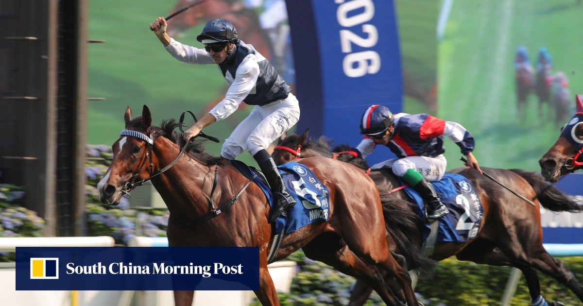 Invincible Ibis delivers Mark Newnham Hong Kong Derby redemption in record-breaking victory