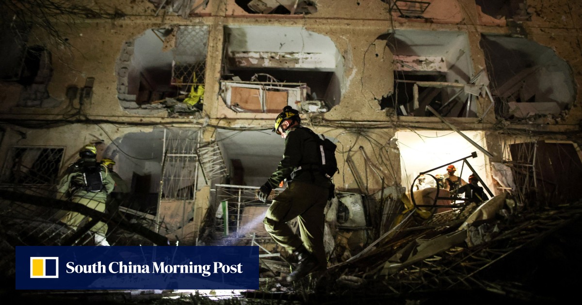 Iranian missile strikes Israeli town that houses nuclear facility