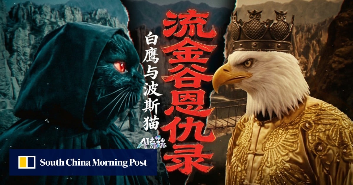 White eagles and Persian cats: Chinese AI satire of US war on Iran goes viral