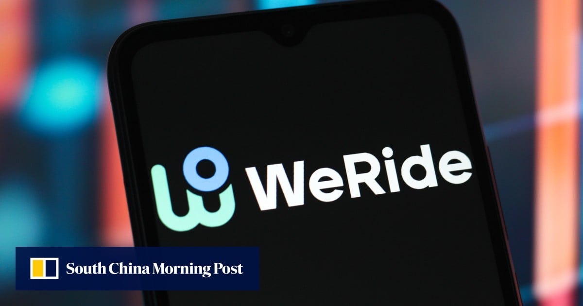 China’s WeRide eyes Hong Kong, Singapore roads for robotaxis as self-driving giants expand