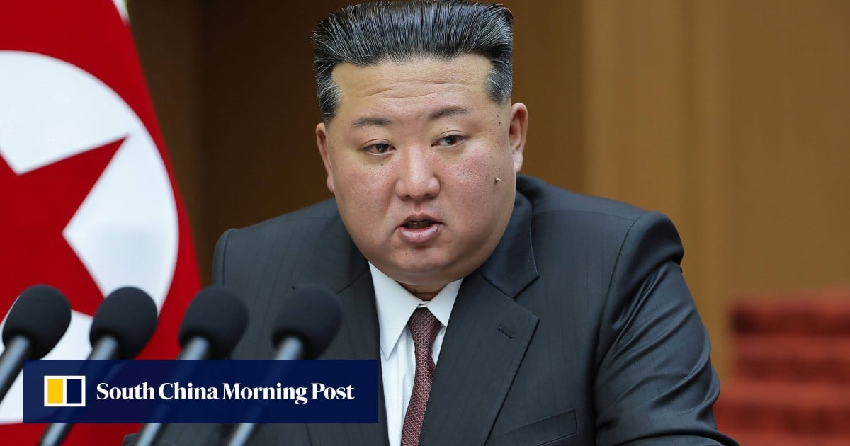 North Korea’s Kim slams US ‘state terror’ but spares Trump in third-term address