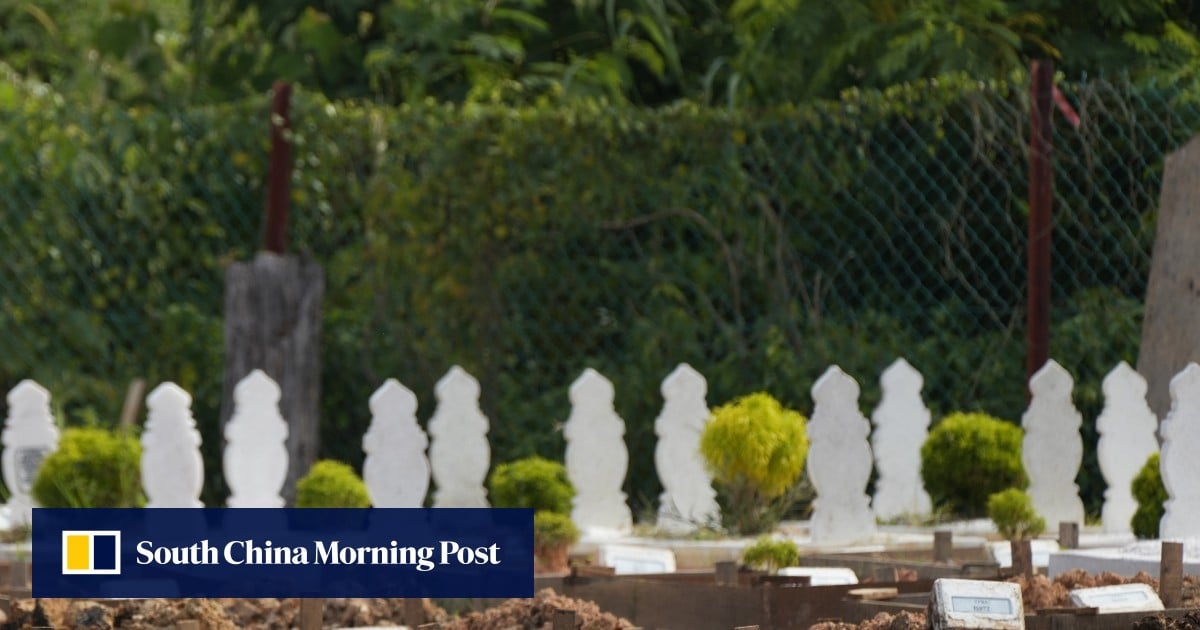 ‘You 2 again’: couple rebuked over ‘sexy time’ at Malaysian cemetery