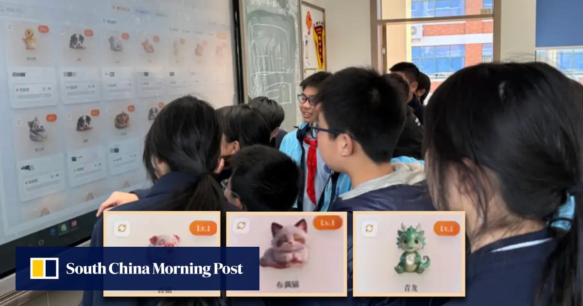 New China school system rewards diligent pupils with ‘digital pets’ to motivate them
