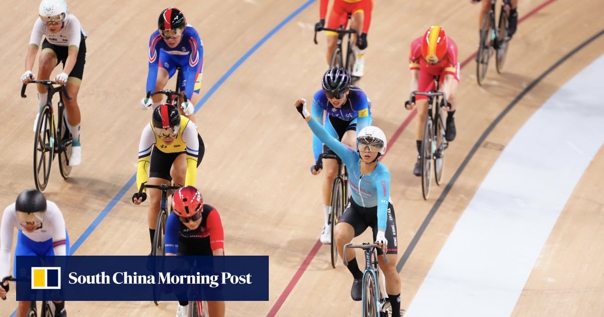 Hong Kong cycling star Ceci Lee storms to Asian Championships gold