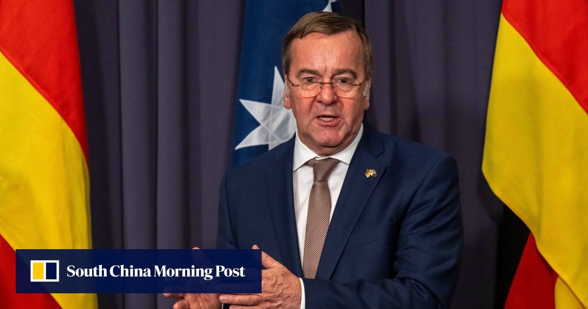 German defence minister urges strong US presence in Indo-Pacific amid China concerns