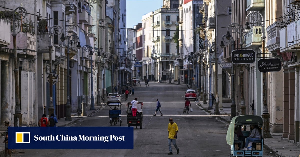 Russian oil tanker arrives in Cuba as Moscow vows to stand by Havana