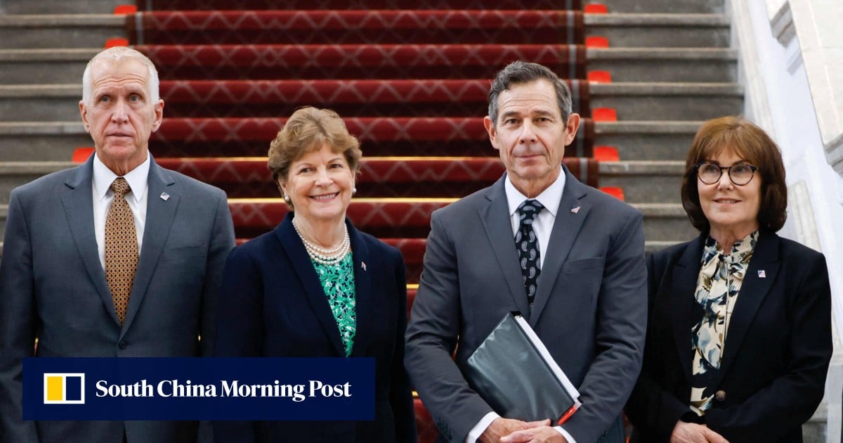 US senators visit Taiwan to push defence spending as arms deadlines loom
