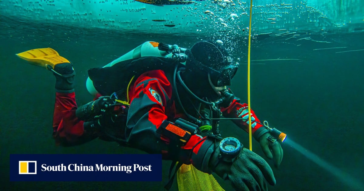 The scientists diving deep beneath Arctic ice to discover the secrets below