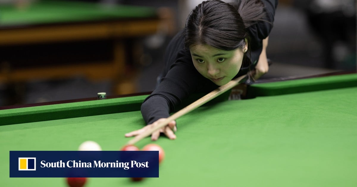 Chinese world No 1 snooker player Bai Yulu hoping more girls will emulate her journey