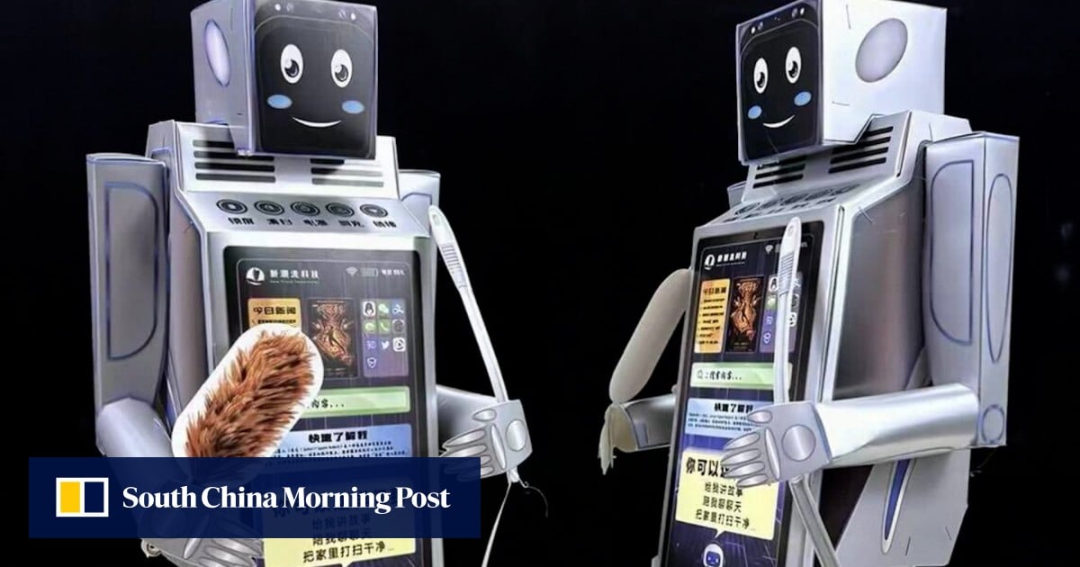 Paper replicas of robots and AI selling fast for tomb-sweeping festival | South China Morning Post