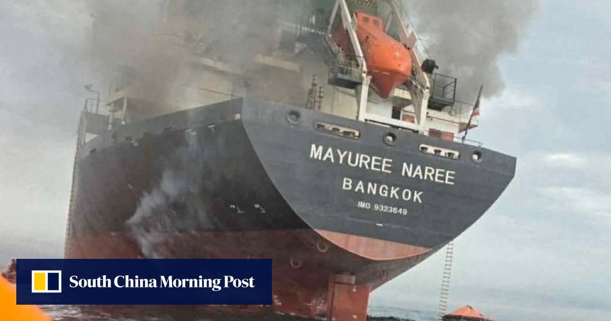 Human remains found on Thai ship attacked by Iran in Strait of Hormuz