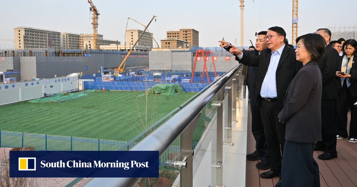 University town to be fast-tracked, Eric Chan says after mainland China visit