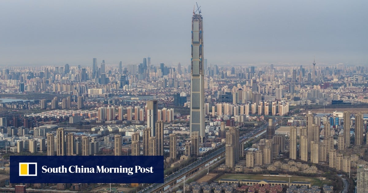 China’s long-delayed skyscraper, Goldin Finance 117, nears completion amid property woes