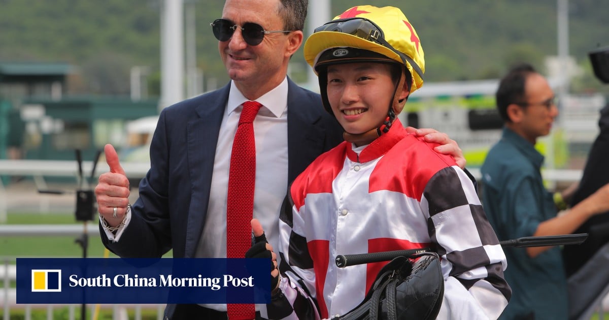 Apprentice Nichola Yuen draws high praise from Douglas Whyte after first Sha Tin turf winner