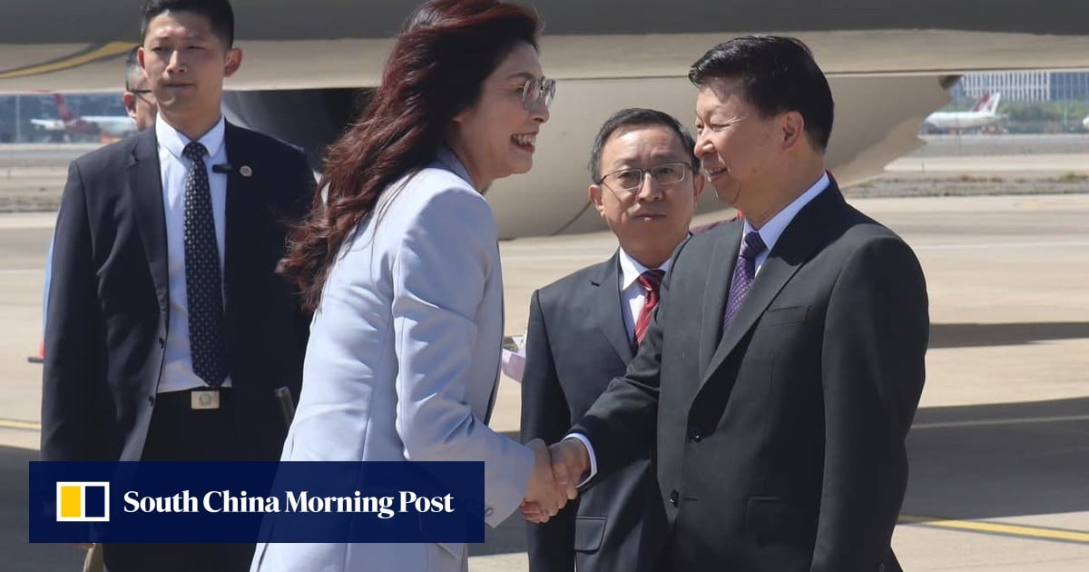 Taiwanese opposition leader Cheng Li-wun begins ‘journey of peace’ in Shanghai