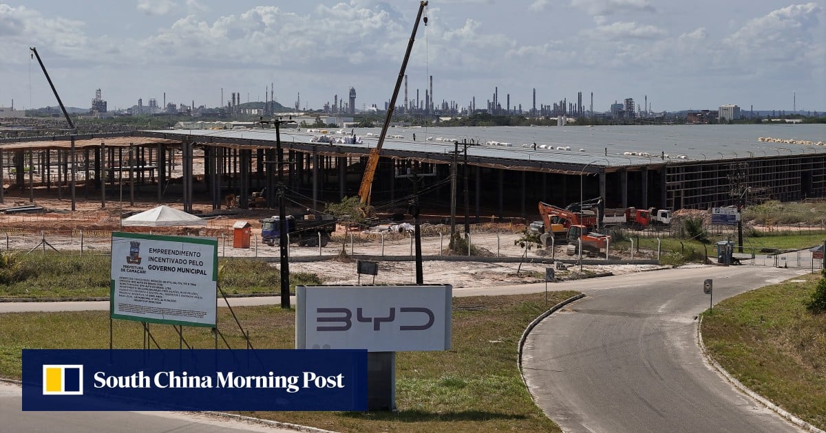 Brazil blacklists BYD for slave labour conditions at its biggest plant outside China