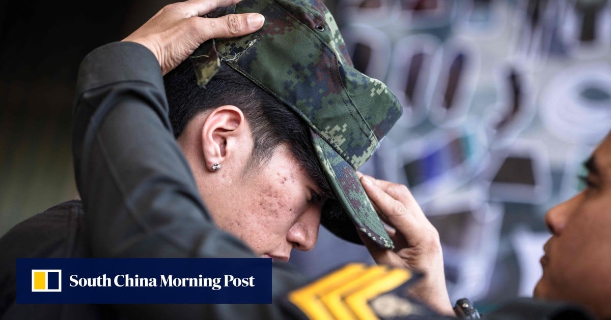 Thai men sign up for military, driven by prospect of steady pay amid sluggish economy