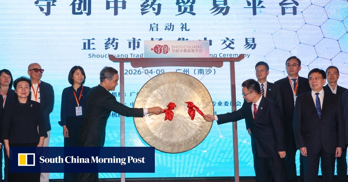 Ex-Hong Kong leader’s Chinese medicine platform to link mainland and global markets
