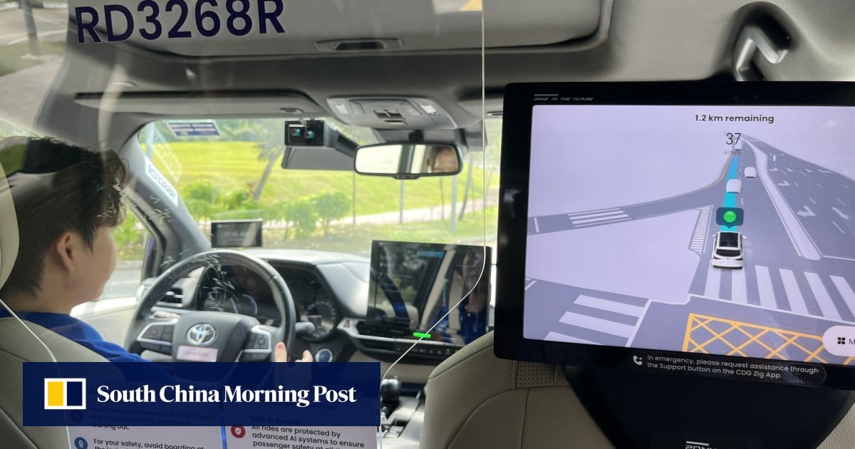Singapore’s robotaxi drive revs up with help from Chinese AV leaders