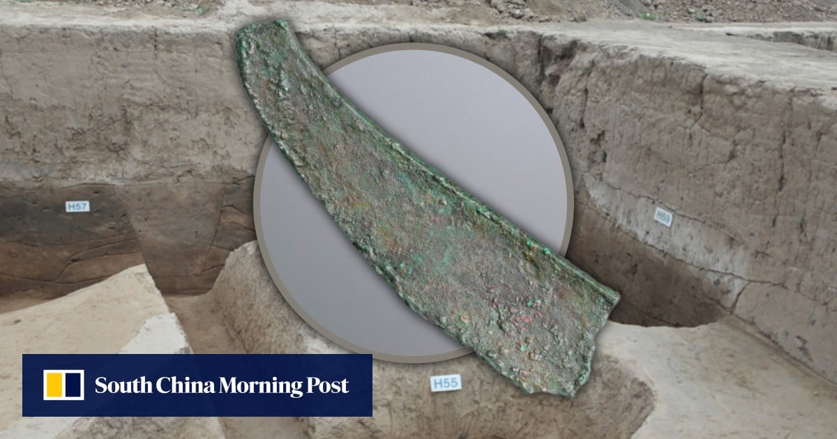 Unearthing peace: ancient China gravesite reveals significance of broken weapons