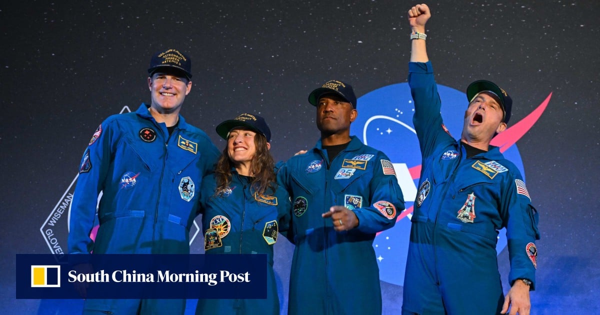 Over the moon: Artemis II astronauts make emotional homecoming after record trip