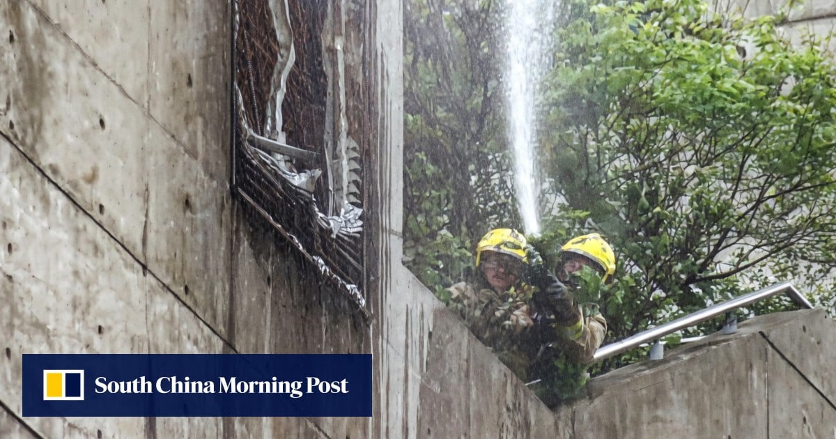 Fire breaks out at Hong Kong columbarium, injuring 2 people