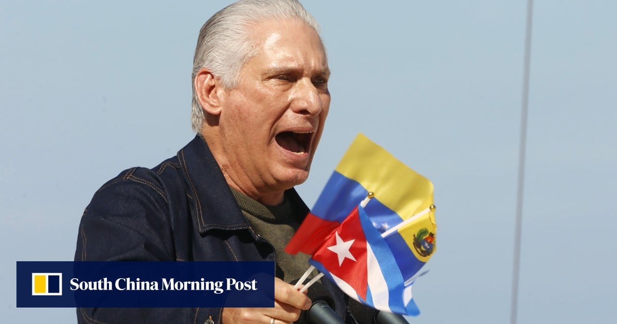 Cuba’s president warns US against attacking island or trying to depose him