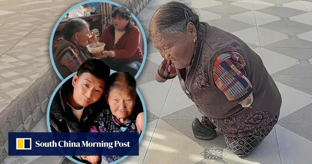 China limbless mum sews with mouth, uses limb stumps for daily tasks, raises 3 kids alone
