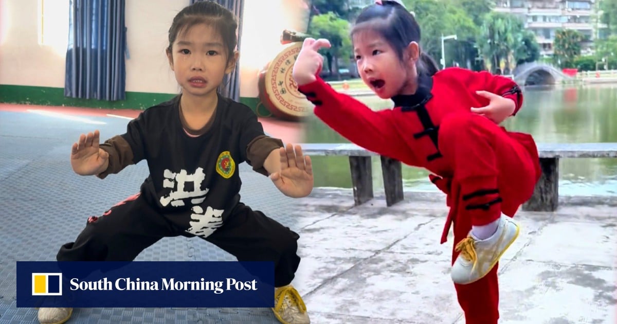 China martial arts prodigy, 5, often practises to point of tears is ready for May tournament