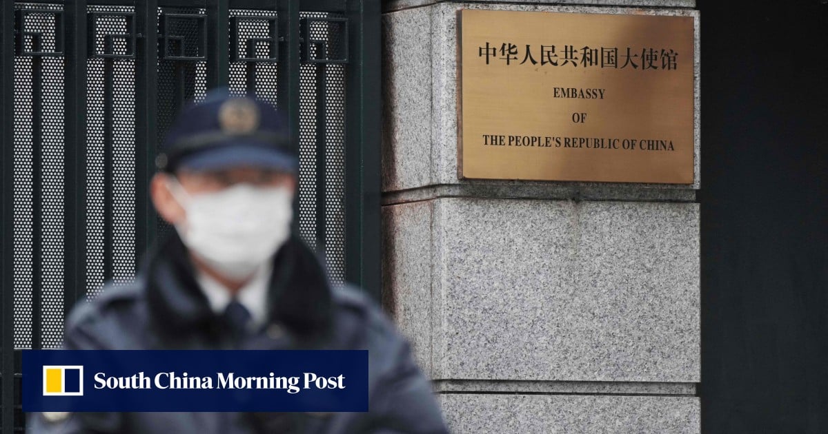 China says Tokyo embassy intrusion, bomb threat are among ‘grave violations’ in Japan