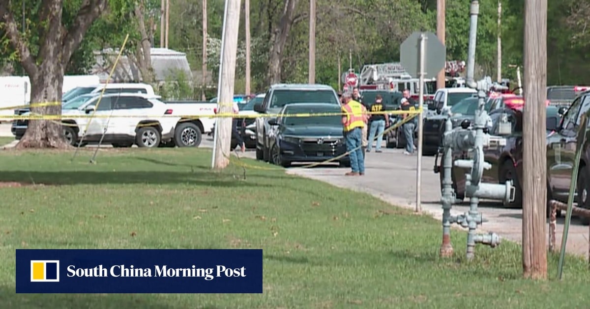 US high school principal tackles and disarms gunman, dramatic video shows