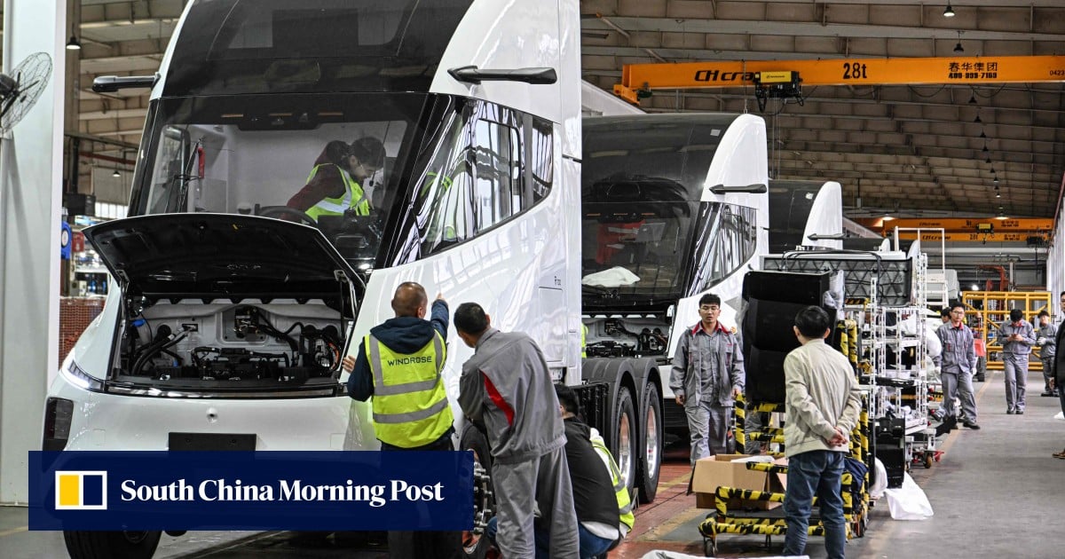 Chinese trucks could go 100% electric, halving road transport oil use: industry