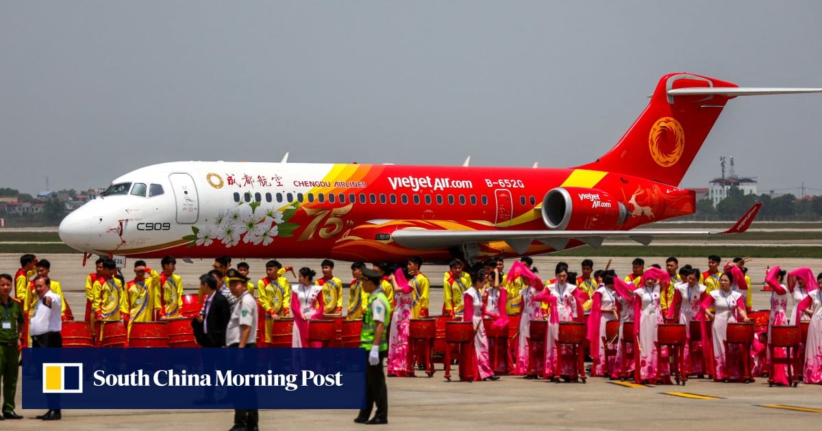 Vietnamese airline to lease up to 10 C909 jets in boost for Chinese aircraft maker