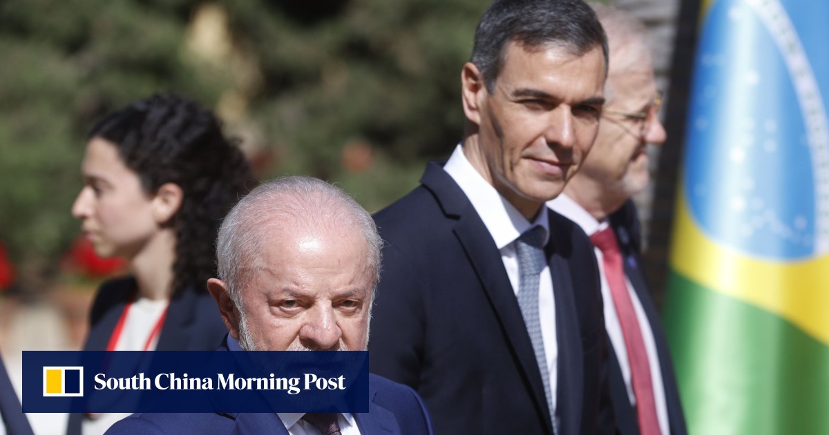 Spain signs deals with Brazil as Sanchez builds anti-Trump bloc