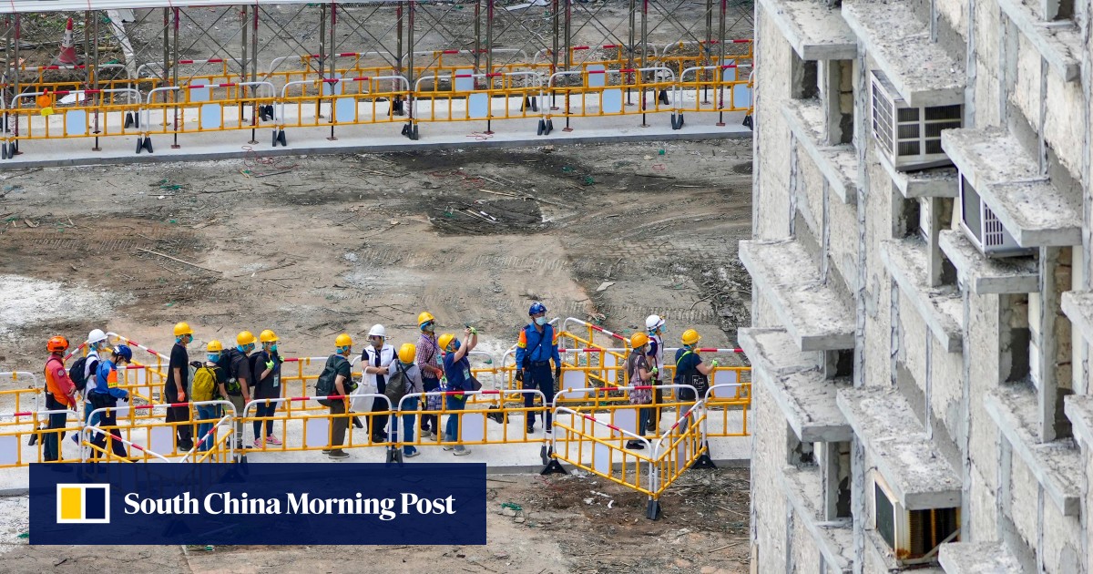 ‘It feels complicated’: Wang Fuk Court residents return home to bid last farewell